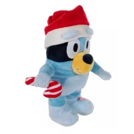 Ludo Bluey Singing & Dancing Animated Santa Bluey Christmas Holiday Decor NEW W Tags!