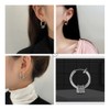 YFFSFDC Fake Earrings, Men's, Non-Piercing, Earrings, Ear Cuffs, Women's, Hoop