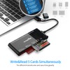 USB C USB3.0 Multi Card Reader, SD/TF/CF/Micro SD/XD/MS 7 in
