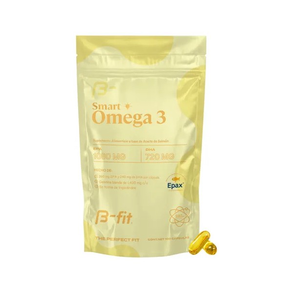 B-fit Omega 3 De Salmón Noruego 180 Cápsulas Epax Sin