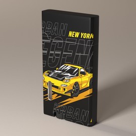 MKWGZPGW Yellow Car Windproof Butane Jet Torch Lighter,Funny Cool Lighters,Adjustable Jet Flame Torch,Refillable,Grill BBQ Candle Camping(Without Gas)