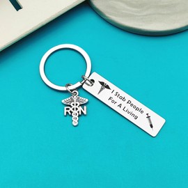 Ximalun Funny Nurse Gifts Nurse Keyring Nurse Practitioner Gifts RN Nurse Gifts Nurse Week Gifts Nurse Graduation Gifts Nurse Christmas Birthday Gifts Nurse Appreciation Gifts