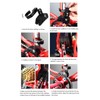 VOANZO Red Bike Chain Guide Sport Single Gear Durable Chain