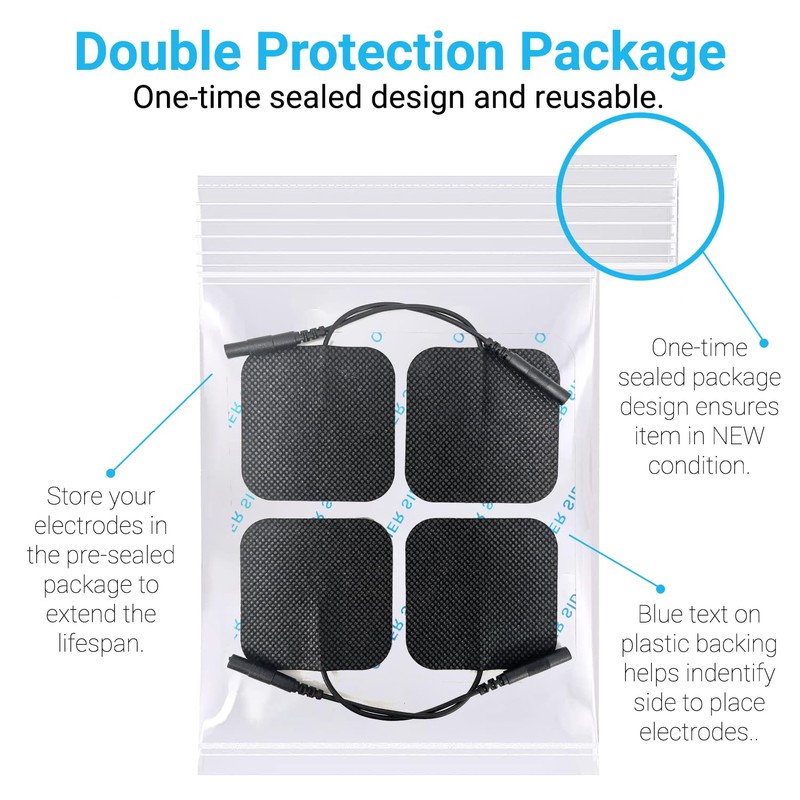 iReliev Electrode Value Pack TENS & EMS Pads (40) 2"