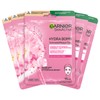 Garnier Cloth Mask, Face Mask for Pale Skin, Glow-Boosting and