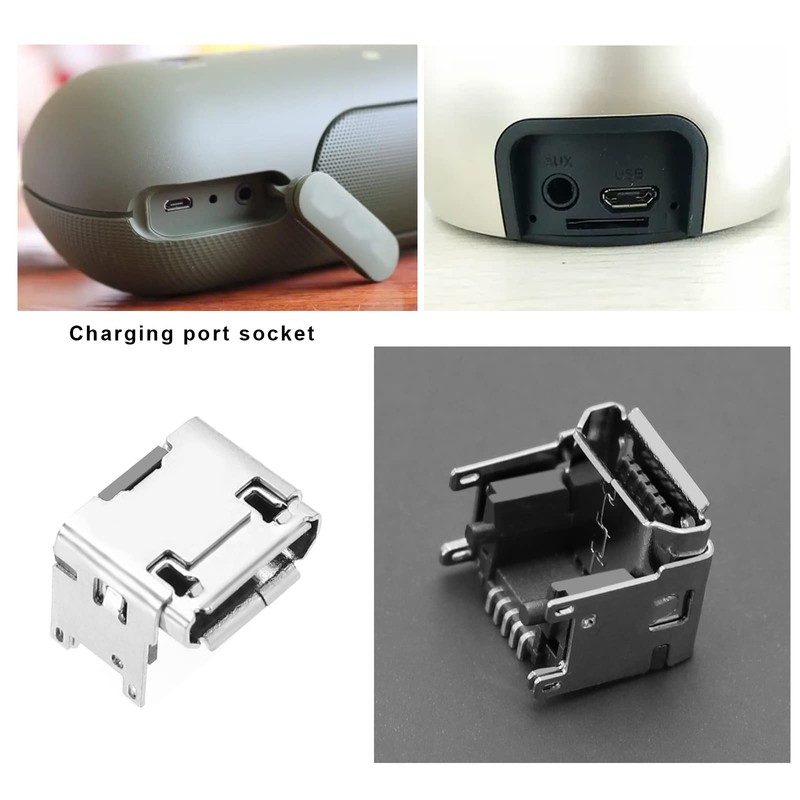 OTOTEC 5PCS Micro USB Charging Port Connector Module Compatible with