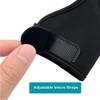 LICQIC Archery Glove, Three Finger Shooting Hunting Leather Gloves Protector