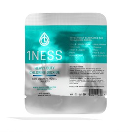 1ness Extra Strenth Premium Heavy Duty Chlorine Dioxide Odor Neutralizing Tablet | 20g (Pack of 1) | Deep Penetrating CLO2 Odor Removal for Home & Commercial Use