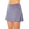 Marika Women's Carla High Rise Back Pocket Skort, Blue Granite