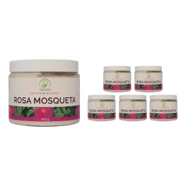 Productos Mart Mexico Crema Facial De Rosa Mosqueta (400g) 6 Pack