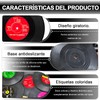 hartas Posavasos Antideslizantes ABS para Escritorio 12 Piezas, Portavasos de