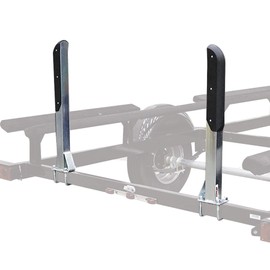 Extreme Max 3005.3787 Heavy-Duty 30" Pontoon Trailer Guide-Ons with Non-Marking Coating for 3" Trailer Frames - Includes 2 Guide-Ons