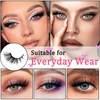 3D False Eyelashes, Cat's Eye, Natural Artificial Eyelash Extensions Set,