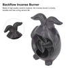 Incense Burner Bunny Shape Exquisite Beautiful Backflow Waterfall Aroma Burner