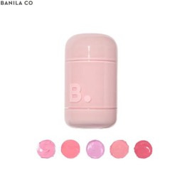 BANILA CO Romantic Blush Lip & Cheek 3.7g*5ea, Color:Milky Mood Set (Dear Bunny / Pink Some / Whispering / Flora / Rora Pink)