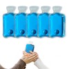 Pack of 5 Mini Hot Water Bottles, Pocket Warmer, Reusable