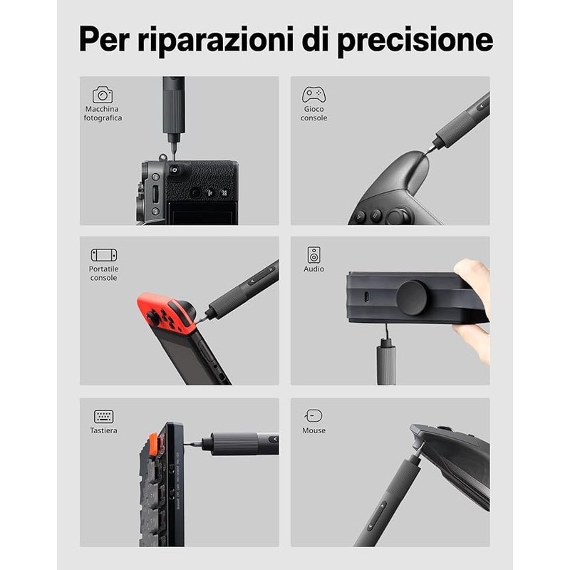 Mini Electric Screwdriver Set - 120-in-1 Precision Wireless Repair Tool