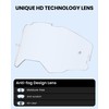 OutdoorMaster Macaw Dirt Bike Mototcycle Replacement LensLens, Clear VLT 91%