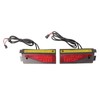 1 Pair Scooter Front Light 10in Warning Lamp High Brightness