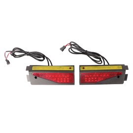 1 Pair Scooter Front Light 10in Warning Lamp High Brightness Turn Signal Lamp for Riding