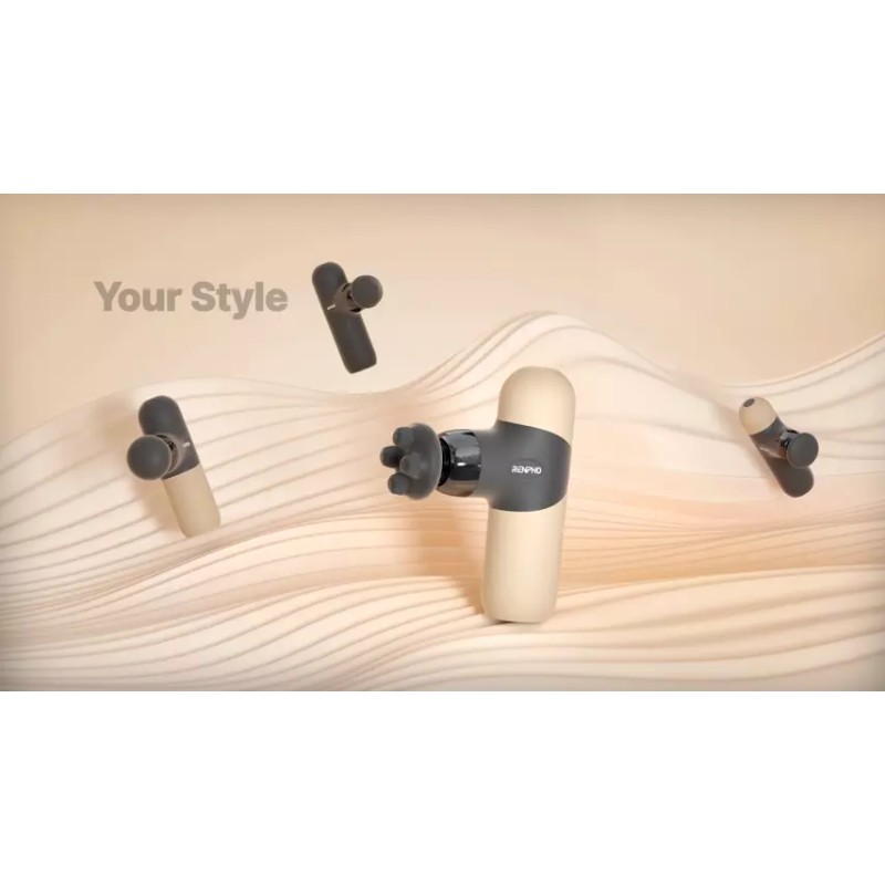 RENPHO Massage Gun with Heat Deep Tissue Percussion Massager &Cover
