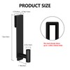 PMMASTO Shower Door Hooks, (7.5 Inch) Extended Over Door Hooks