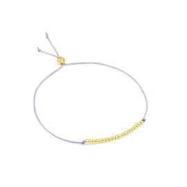 Congratulations Gifts for Women - 14k Gold Beaded Bracelet on Sentimental Message Card is an Adorable way to Wish Congrats on Her Graduation, Homecoming, New Job, Home, Engagement, Wedding, Retirement