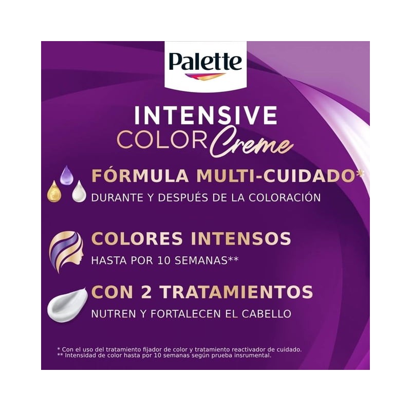 Tinte para cabello Palette Intensive Color Creme Kit Rubio Cobrizo