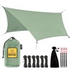 Wise Owl Outfitters Hammock Rain Fly – Waterproof Camping Tarp