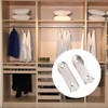 COYUN Set of 4 Clothes Rail Cupboard Clothes Rail Holder