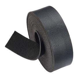 BENECREAT Leather Tape, Roll, Lychee Pattern, Single Sided Leather, Synthetic Leather, Fabric, 8.2 feet (2.5 m) x 1.0 inch (25 mm), Thickness 0.07 inch (1.8 mm), Soft, Bag, Leather Accessories, Handle