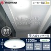 Iris Ohyama SCL12DMS-UU Small Ceiling Light, Thin, 1,200 lm, With