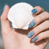 PH PandaHall 3 Pieces Summer Ocean Nail Stamping Plates Set,