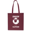 Sheep Happens Tote Shopping Gym Beach Bag 42cm x38cm, 10