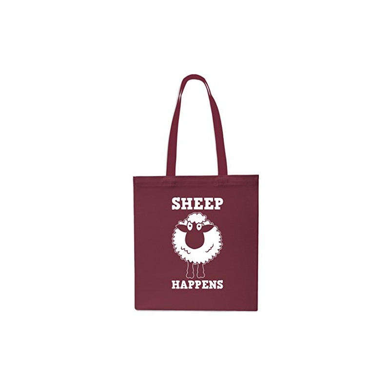 Sheep Happens Tote Shopping Gym Beach Bag 42cm x38cm, 10