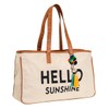 Funky Junque Large Cotton Tote Bag - Hello Sunshine