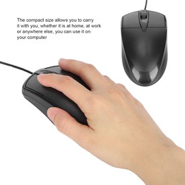 Wired Mouse, M1 USB Office Ergonomic Design PC Mice, for MacBook Laptop Computer, for Win XP / 7/8 / 10
