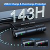 WUBEN C3 Flashlight 1200 High Lumens Rechargeable Flashlights 6 Modes