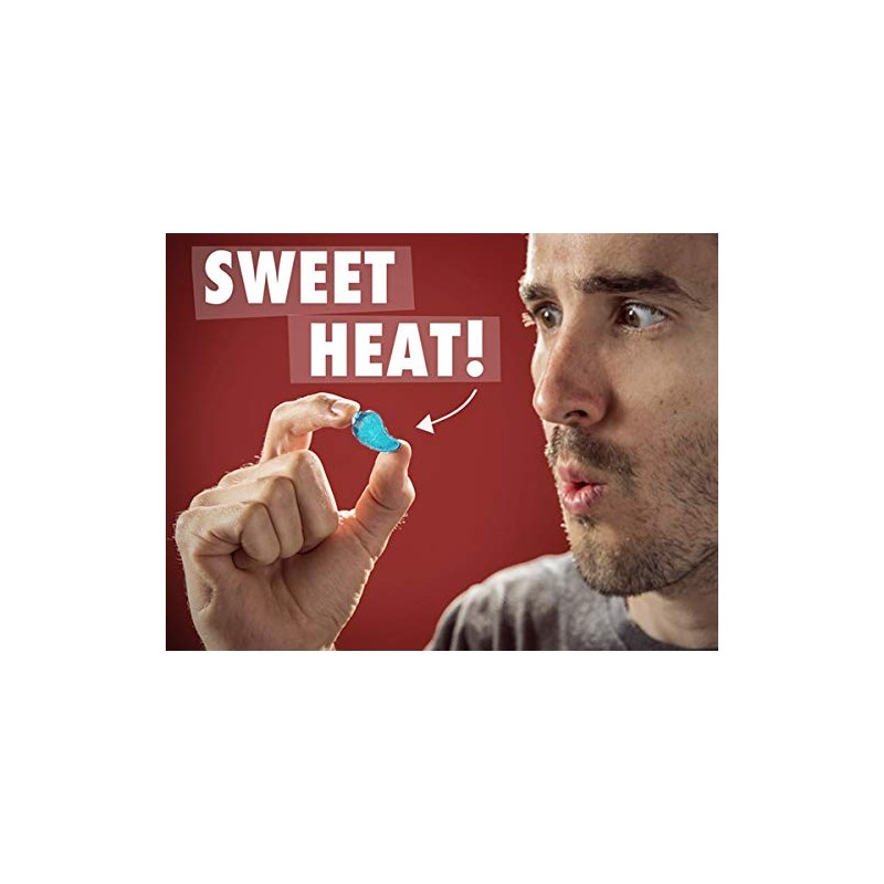 Ghost Pepper Hard Candy (3-Pack) - Watermelon, Blue Raspberry, and