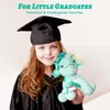 Tezituor 2026 Graduation Axolotl Plush Toy, 8" Cute Graduation Stuffed