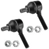 Caltric Set of 2 Tie Rod Ends for John Deere
