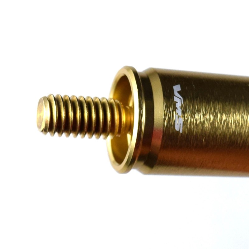 VMS Racing BRASS 50 CALIBER BULLET STUBBY ALUMINUM STUBBY ANTENNA