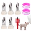 Pig Waterer Nipple 5PCS Pig Nipple Waterer for Barrel Kit,