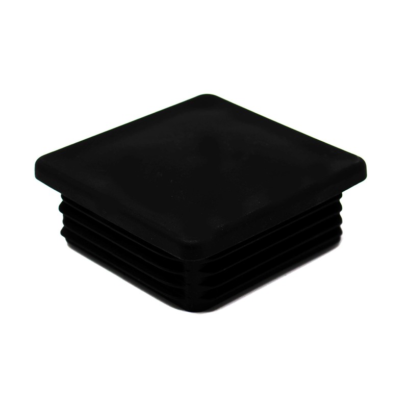 3" Square Tubing Heavy Duty Plastic Plug End Cap Insert