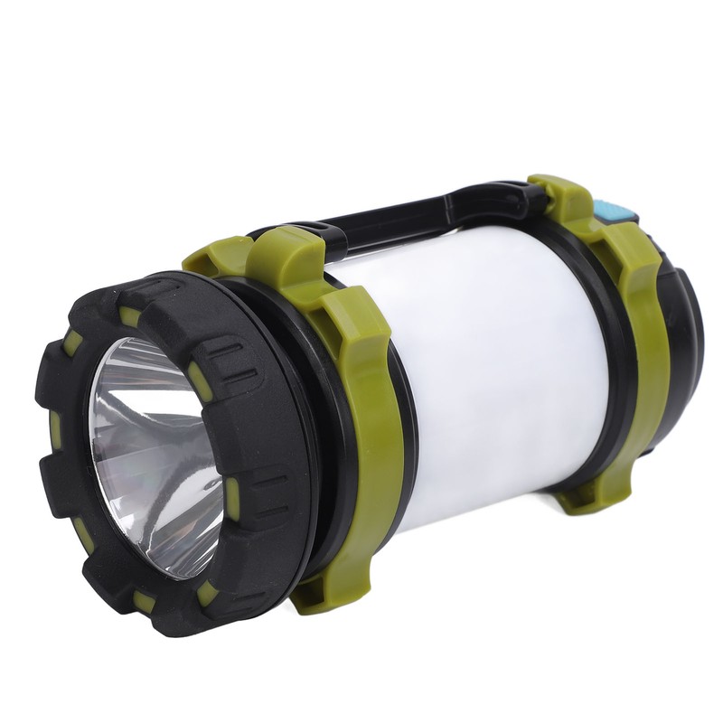Rechargeable Spotlight Flashlight USB LED Super Bright Handheld Camping Lantern