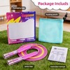 YUEDONG Speed Jump Rope Double Bearing Segmented Anti-Tangle Adjustable Silicone