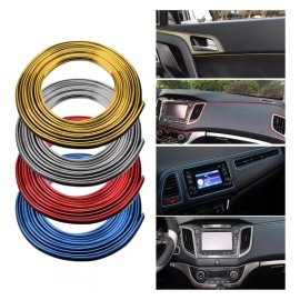 Compraymas Moldura Interior Decorativa Vista Automotriz Tablero Auto 5m