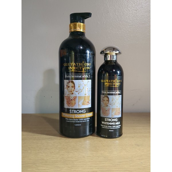 abebi white Glutathione Gluta Terminal White Shower Cream 1200ml, Lotion