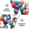 Totority 1Set Mini Billiard Ball for Wear Resistant Pool Balls
