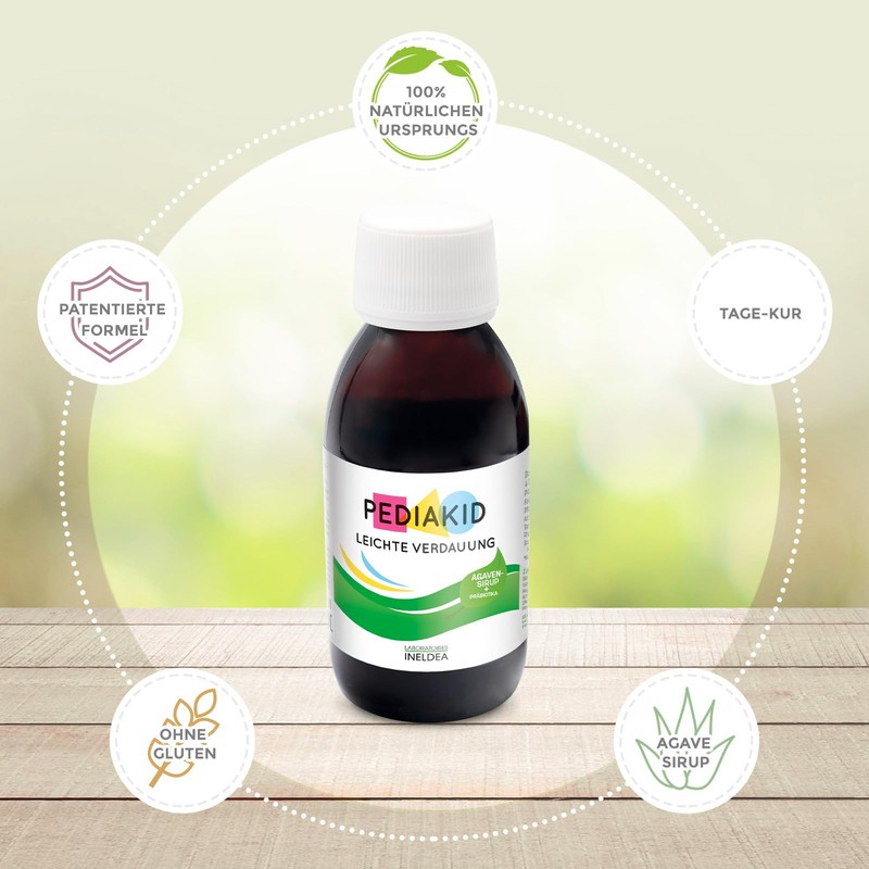 PEDIAKID - Easy digestion - Exclusive formula with agave syrup